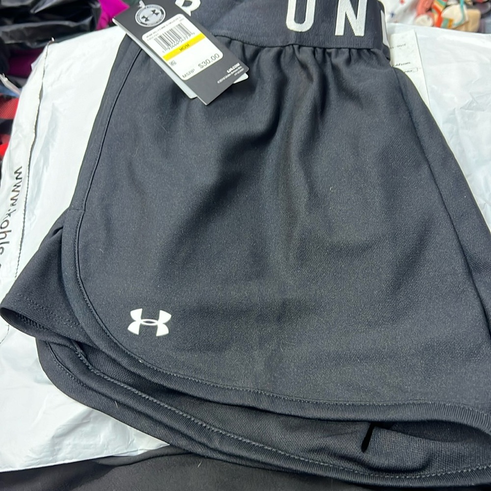 Black under armour shorts